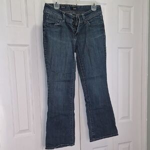 a.n.a Women's Stylish Indigo Boot Cut Jeans
